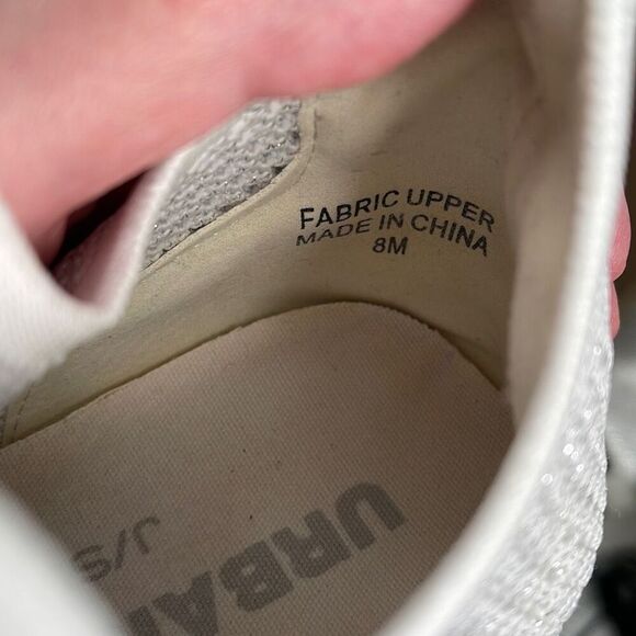 Urban Sport size 8 by J/Slides  Woman’s silver reptile print . - Picture 11 of 13